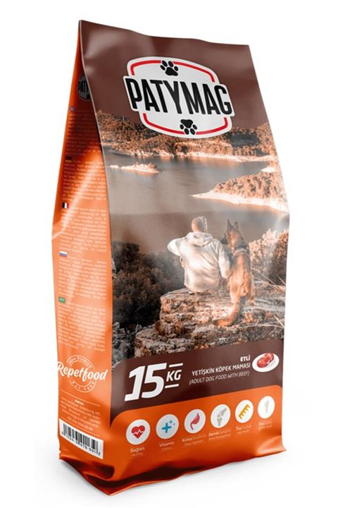 PATYMAG Etli Yetişkin Köpek Maması 15 kg