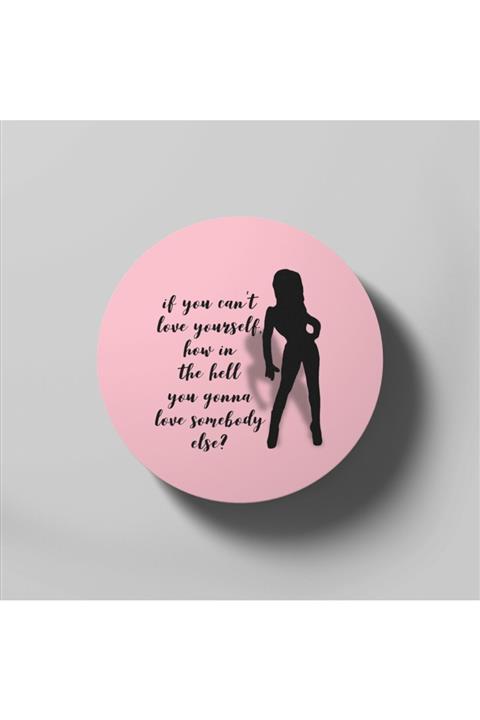 Fizello Rupaul Quote Bardak Altlığı