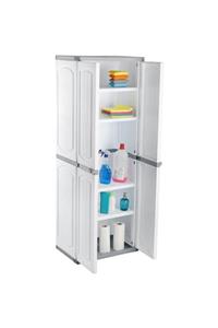 Tuğbasan Çelik Ayna Clk804 4 Kapılı Demonte Banyo Dolabı