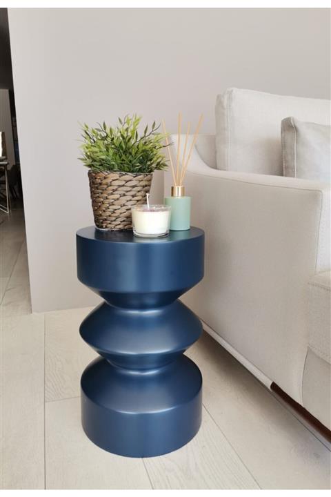 Miza Home Ahşap Torna Sehpa