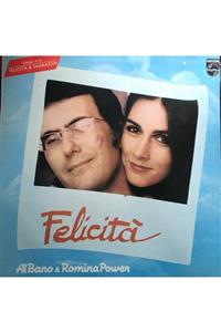 mazi plak Al Bano & Romina Power - Felicita Orijinal Dönem Baskı 33'lük Plak