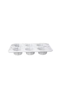 Karaca Whıte Marble Silikon 6lı Muffin Kek Kalıbı