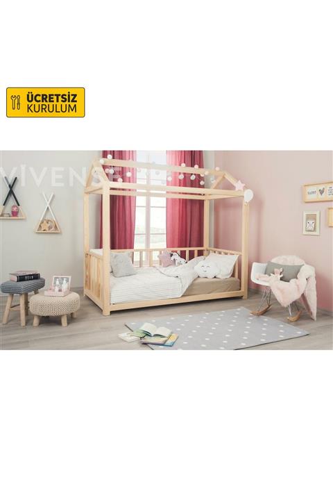 Vivense Montessori Roko Karyola Natural