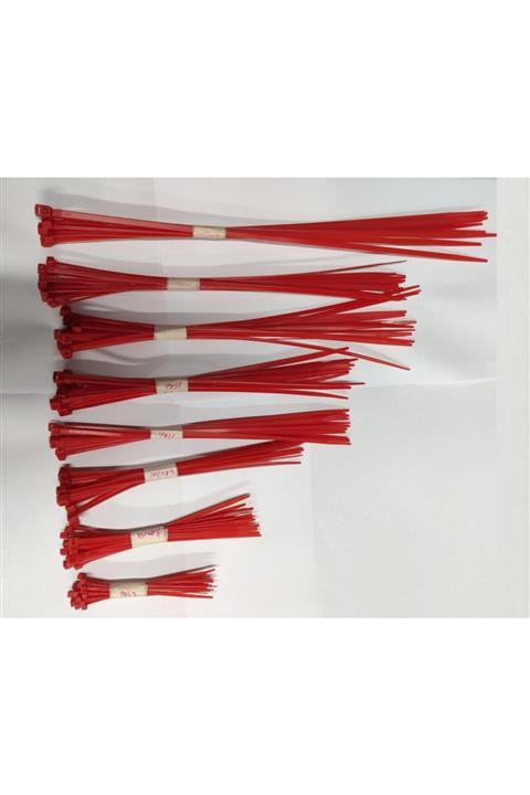 Gwest Kablo Bağı Seti Kırmızı Renk - 130 Adet