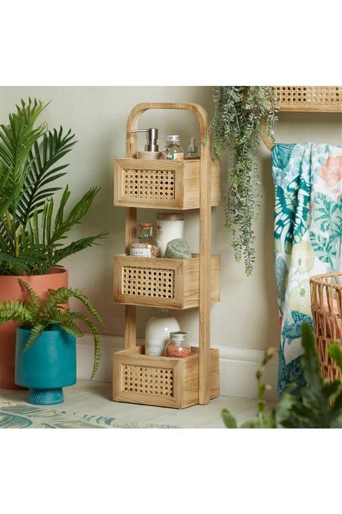 siber design concept Ahşap Banyo Dolabı