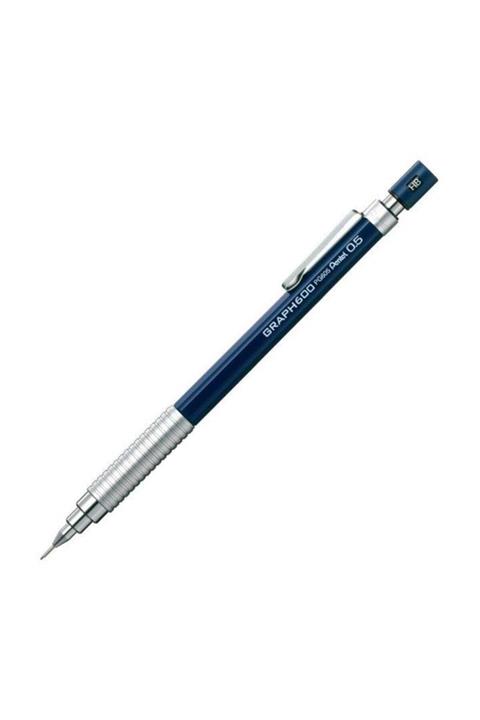 Pentel 0.5/0.7 Mm Teknik Çizim / Yazı Graphgear 600 Versatil - 0.5 Mm Mavi
