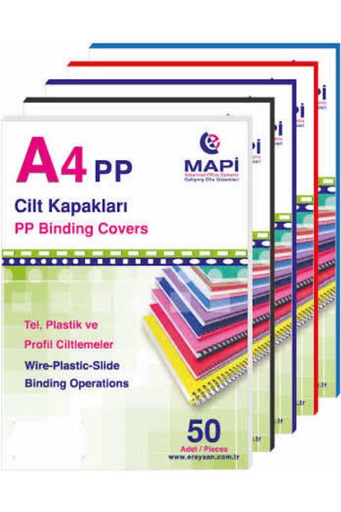 Mapi Siyah Mapıbınd A4 Kapak 50 Li 450 M