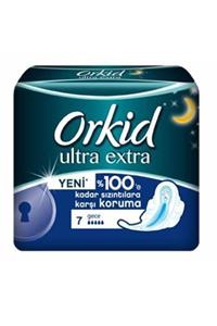 Orkid Ultra Extra Hijyenik Ped Gece 7'li X 24 Adet