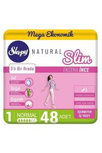 Sleepy Natural Slim Ekstra Ince Normal 48 Ped