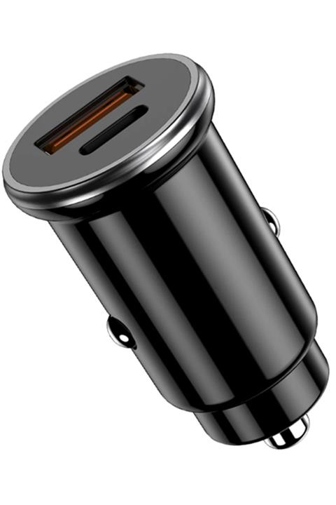 Kamardey Araç Çakmaklık Şarj Aleti 20w Pd Type-c Ve Usb Çıkışlı Hızlı Şarj Qc 3.0
