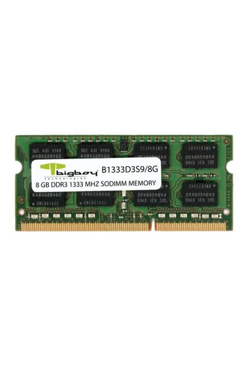 Bigboy 8gb 1333mhz Cl9 Ddr3 Notebook Ram B1333d3s9/8g