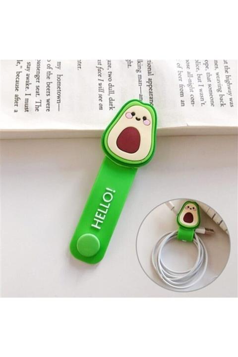 Telehome Avokado Sevimli Kablo Toparlayıcı Ve Koruyucu