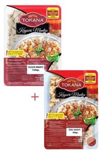 Tokana Fırınlı Üçgen Mantı 1500gr. + Fırınlı Özel Mantı 400gr.