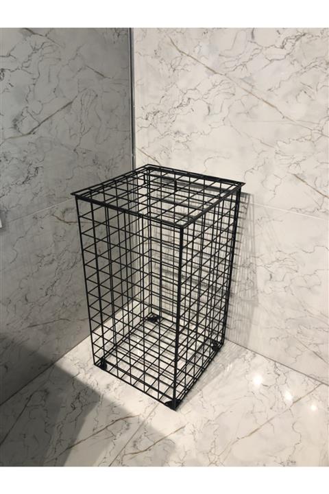 zdesignhome 65 Cm Metal Çamaşır Sepeti