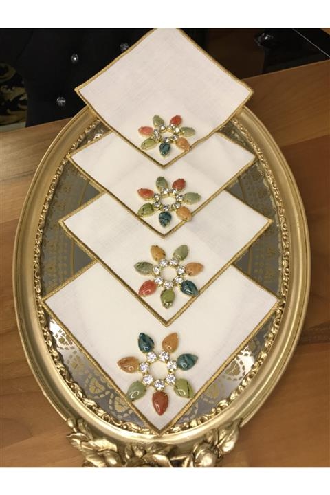 Bi Bashka 4 Lü Kokteyl Peçete