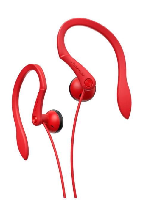 Pioneer SE-E511-R Kulak Kancalı Kulaklık Kırmızı