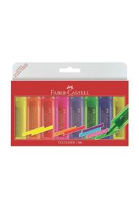 Faber Castell Textliner 1546 Fosforlu Kalem 8 'li Set