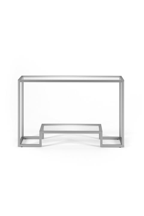 Hitit Dekorasyon Linda Gümüş Renk Metal Dresuar&Konsol