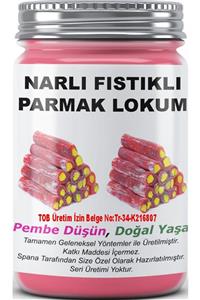 SPANA Narlı Fıstıklı Ev Yapımı Katkısız Parmak Lokum 330 gr