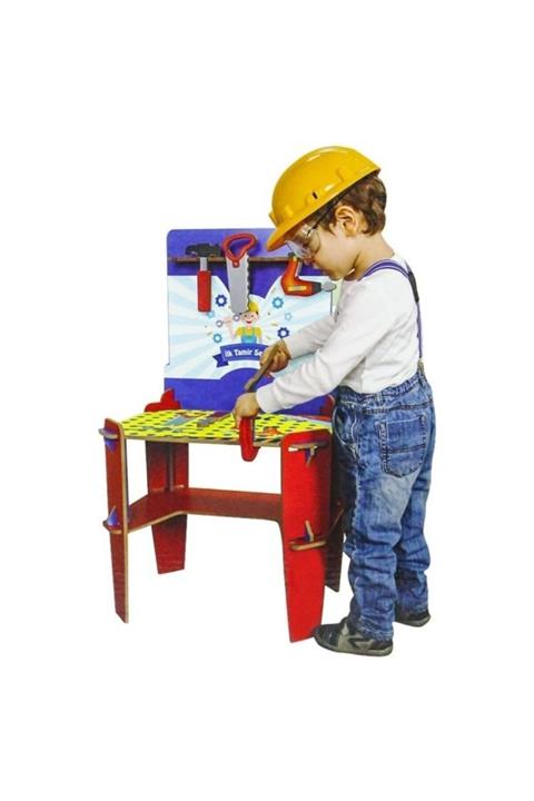 Burnis Toy 2022 Ahşap Ilk Tamir Masası Yılbaşı