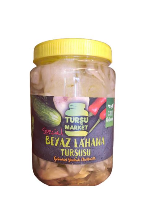 TURŞU MARKET Hakiki Çubuk Turşusu 1 Lt Beyaz Lahana