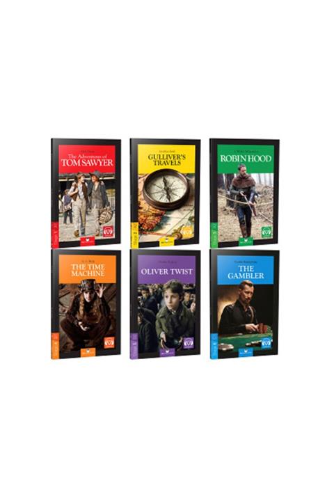 MK Publications Ingilizce Okuma Kitabı Stage Karma Set 1 - 6 Kitap - Karekod Dinlemeli