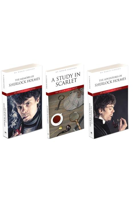 MK Publications  Roman Ingilizce Klasik Roman 3'lü - Sherlock Holmes Serisi