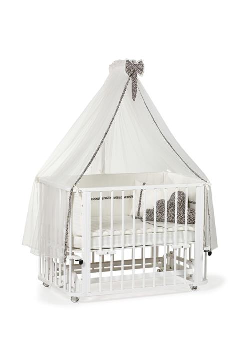 EGEBABY Ege Baby Beyaz 3 In 1 Beşik(70X110) -coco Uyku Setiyle
