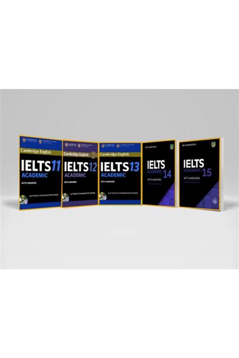 CAMBRIDGK Cambridge English Ielts 11-12-13-14-15 Academıc With Answers With Audio Cds
