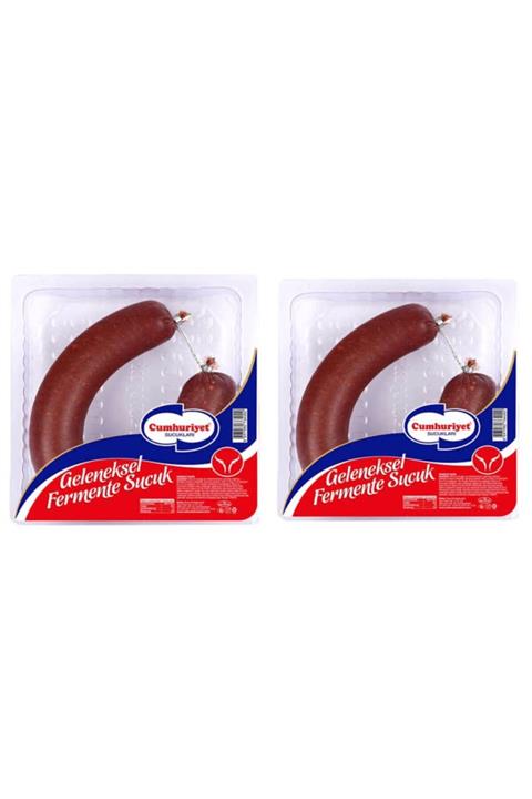 Cumhuriyet Kangal Fermente Sucuk Vakumlu 300 gr X 2 Adet