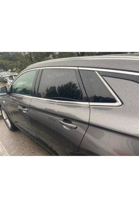 OTOTUNING53 Opel Grandland X Krom Alt Cam Çıtası 6 Parça Paslanmaz Çelik 2017 Model Ve Sonrası