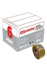 Mandaş Koli Bandı / Bant 100 Yarda (45MM*91.44 METRE) 6 Lı Set