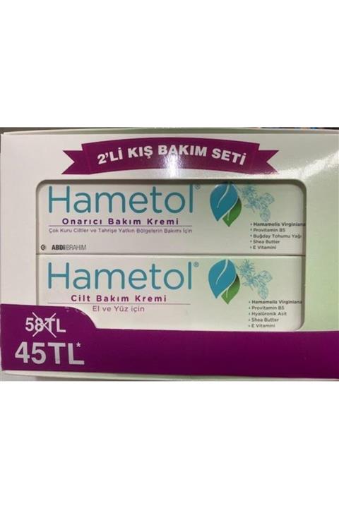 Hametol 2'li Kış Bakım Seti- Onarıcı Bakım+ Cilt Bakım Kremi
