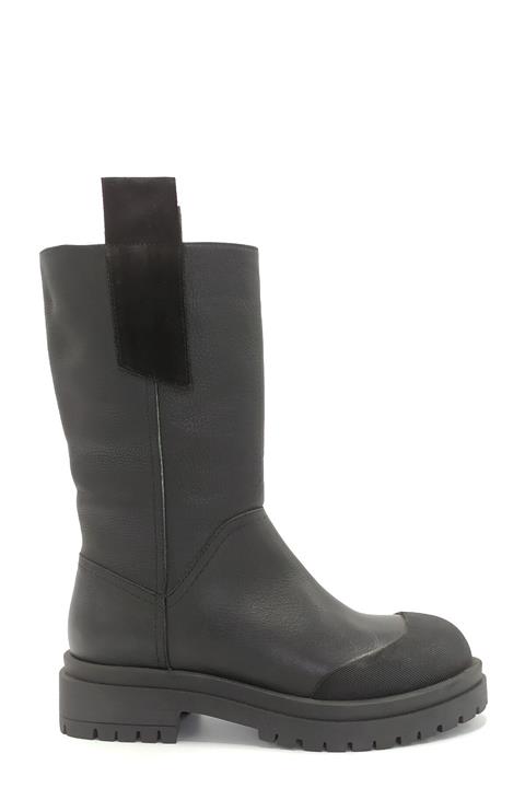 GOLEYDİ Siena Siyah Deri Bayan Bot