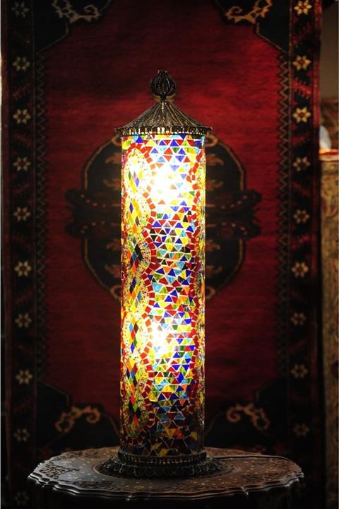 YSK Gift Shop Elişi Gökkuşağı Lambader