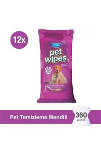 Deep Fresh Pet Temizleme Mendili 12 X 30 Yaprak