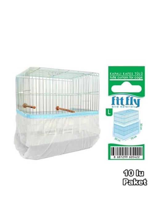 Fit Fly Kapalı Lüx Tül 10lu Large