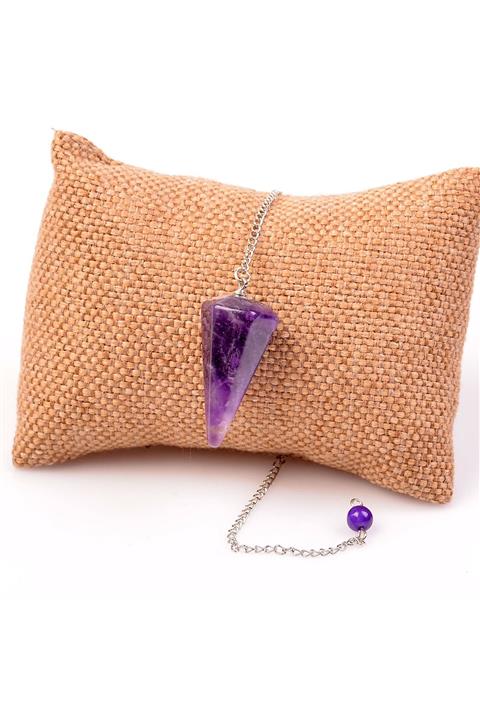 Taş Sandığı Ametist Taşı Pandül