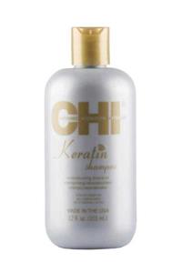 Chi Keratin Yıpranmış Zayıf Saçlar İçin Onarıcı Sülfatsız Şampuan 355 ml