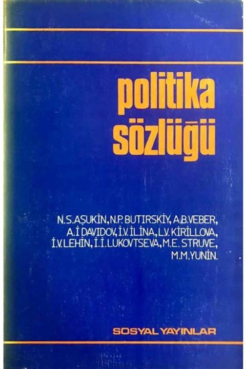 KitapSever Politika Sözlüğü