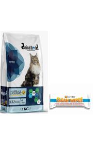 Animal World Tüy Yumağı Önleyici Tavuklu Kedi Maması 1 kg