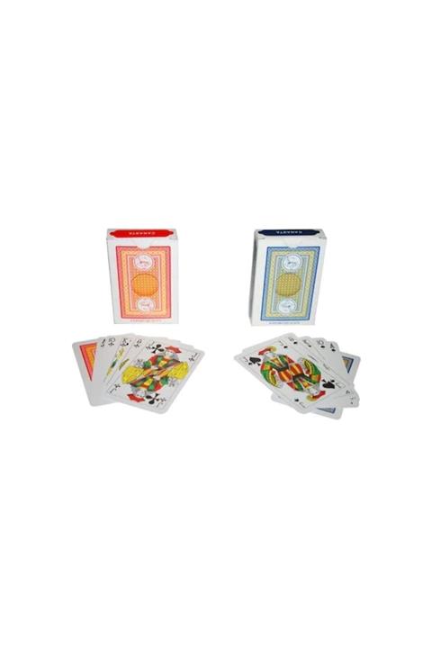 SEZGİN HOME 2 Adet Iskambil Kağıdı Oyun Kart 52'li
