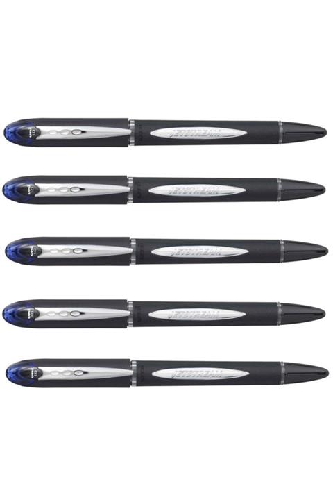 UNİBALL Jetstream Hızlı Yazı Kalemi 1,0 1'li (sx-210) Mavi 5 Adet