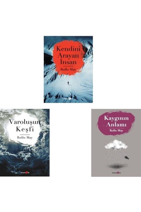 okuyan us yay Rollo May / 3 Kitap Set - Kendini Arayan Insan - Kaygının Anlamı - Varoluşun Keşfi