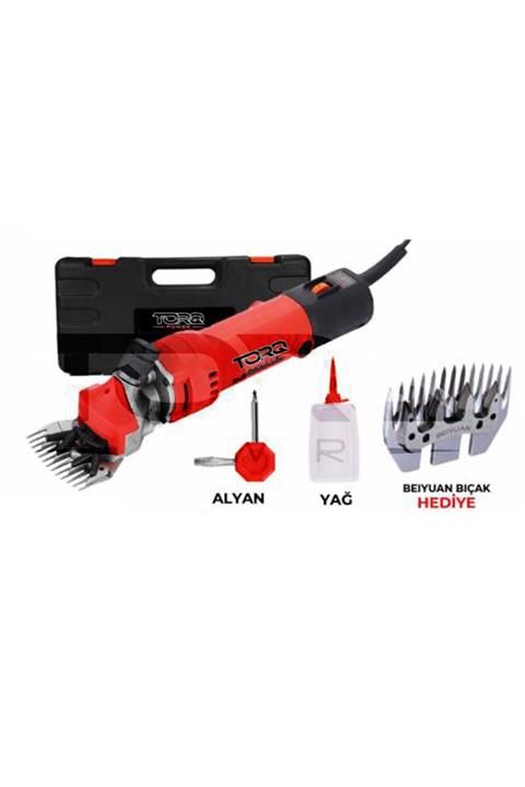 TORQ POWER Amerikan Type Xr Metal Şanzuman Devir Ayarlı  Profesyonel Keçi Koyun Kırkım Makinası 1300w