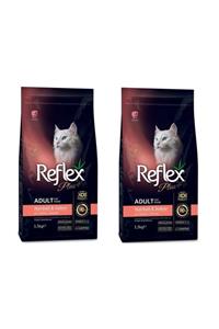 Reflex Plus Hairball Somonlu Kedi Maması 1.5 kg * 2 Adet