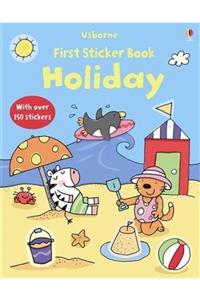 Usborne First Sticker Book: Holiday