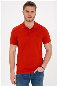 Pierre Cardin Kiremit Slim Fit Basic Polo Yaka T-Shirt