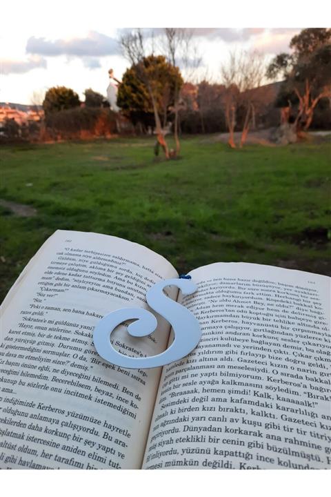 Jewelizm S Harfi Metal Kitap Ayracı