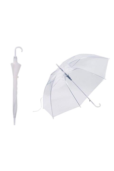 Transformacion Şeffaf Premium Şemsiye